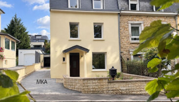 Maison avec garage et jardin à louer à Luxembourg-Bonnevoie
