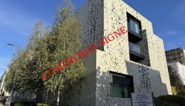 Appartement en retrait avec superbe terrasse à vendre à Luxembourg-Kirchberg