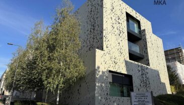 Appartement en retrait avec superbe terrasse à vendre à Luxembourg-Kirchberg