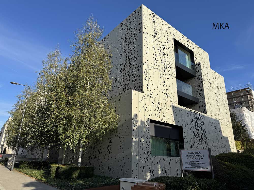 Appartement en retrait avec superbe terrasse à vendre à Luxembourg-Kirchberg