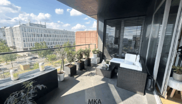 Appartement avec belle terrasse et emplacement parking à vendre à Luxembourg-Kirchberg