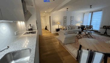 Appartement meublé et équipé avec une chambre à louer au Centre Ville
