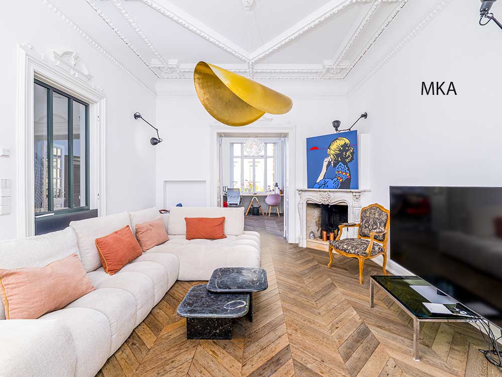 Maison de ville spacieuse en excellent état avec garage à vendre à Luxembourg-Belair